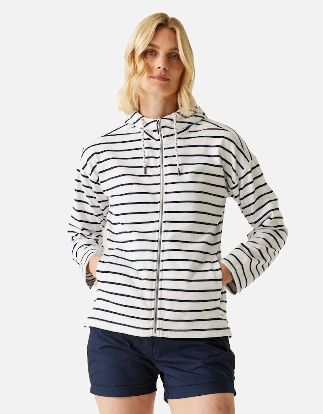 Womens Bayletta II Brushed Back Fleece Hoodie, 5 of 4