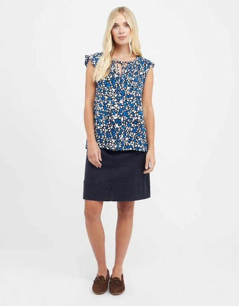 Women’s Ondine Frill Sleeve Top