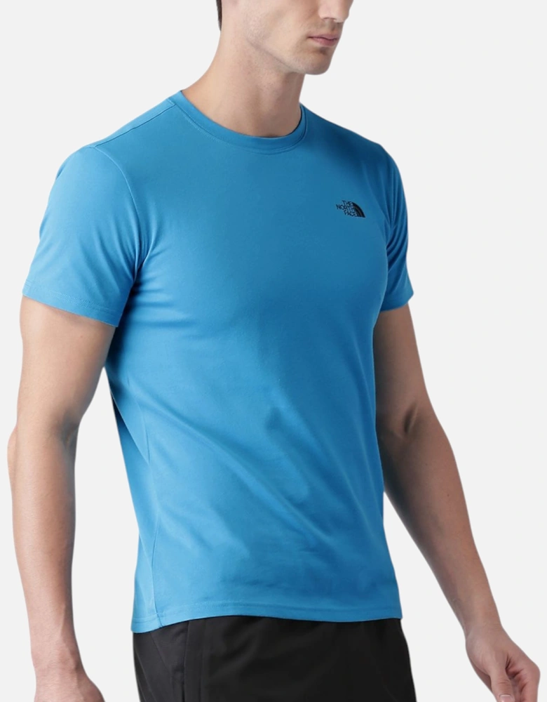 T-Shirt Mens T Shirt Simple Dome Sports Cotton Casual Crew Neck