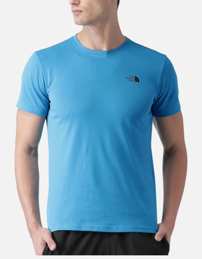 T-Shirt Mens T Shirt Simple Dome Sports Cotton Casual Crew Neck