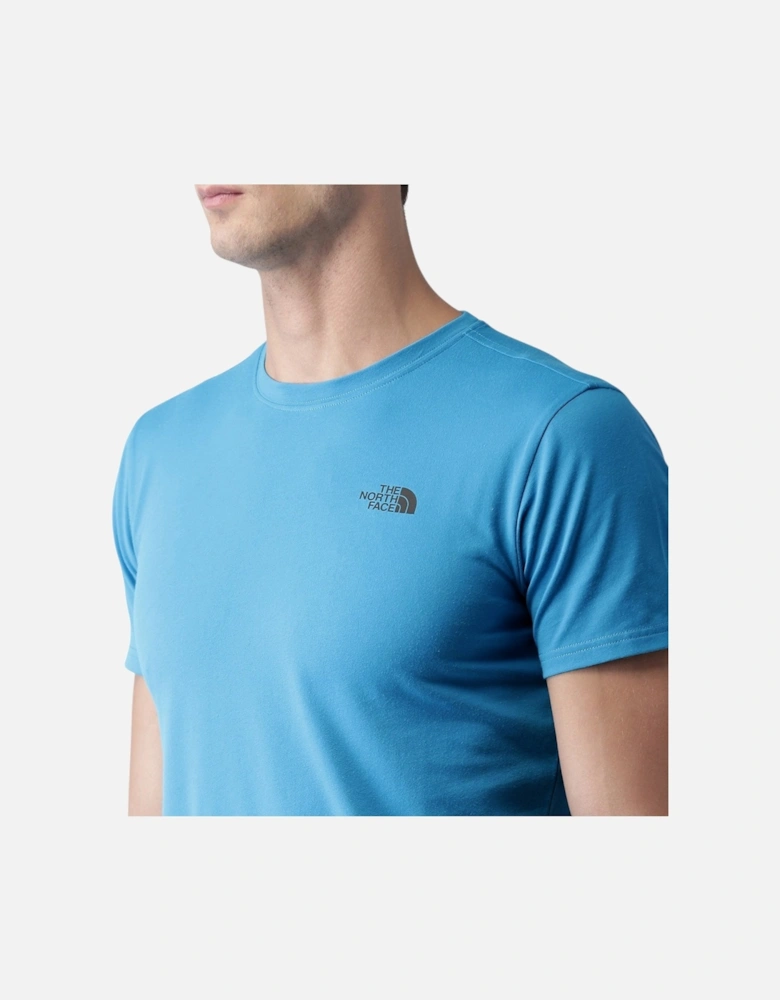 T-Shirt Mens T Shirt Simple Dome Sports Cotton Casual Crew Neck