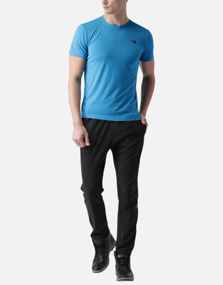 T-Shirt Mens T Shirt Simple Dome Sports Cotton Casual Crew Neck