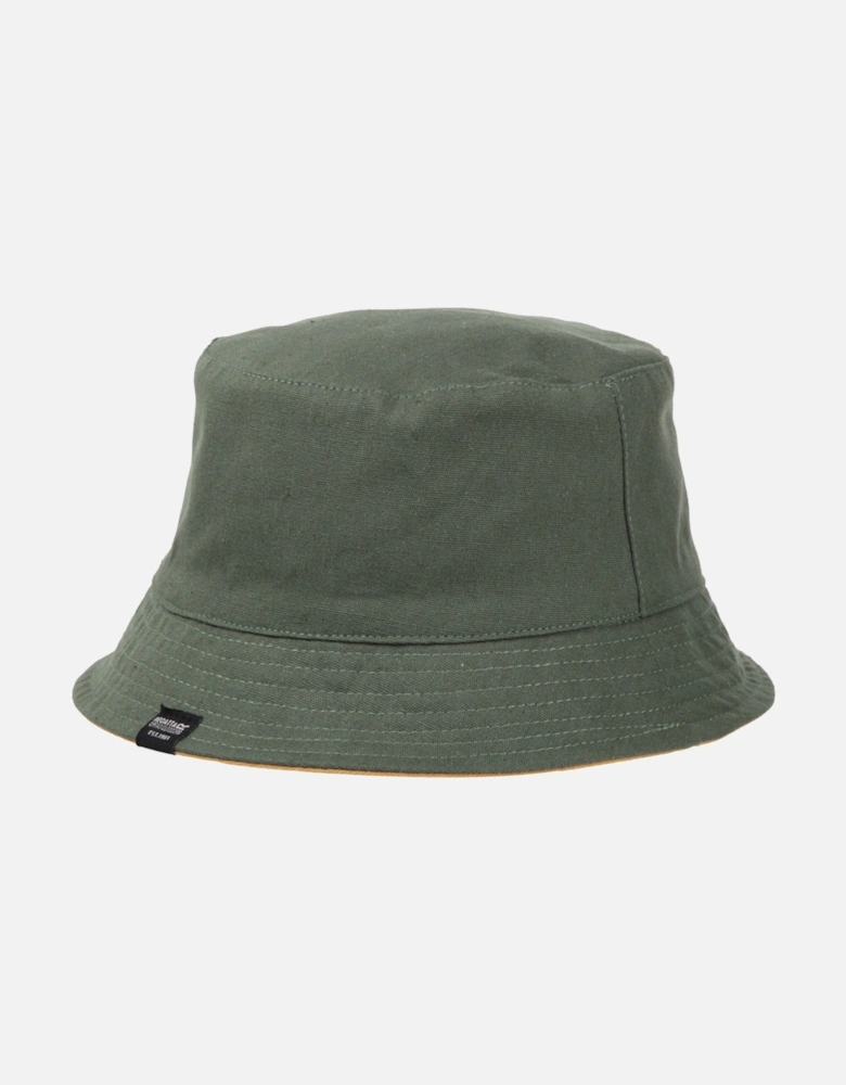 Mens Camdyn Cotton Canvas Reversible Bucket Hat