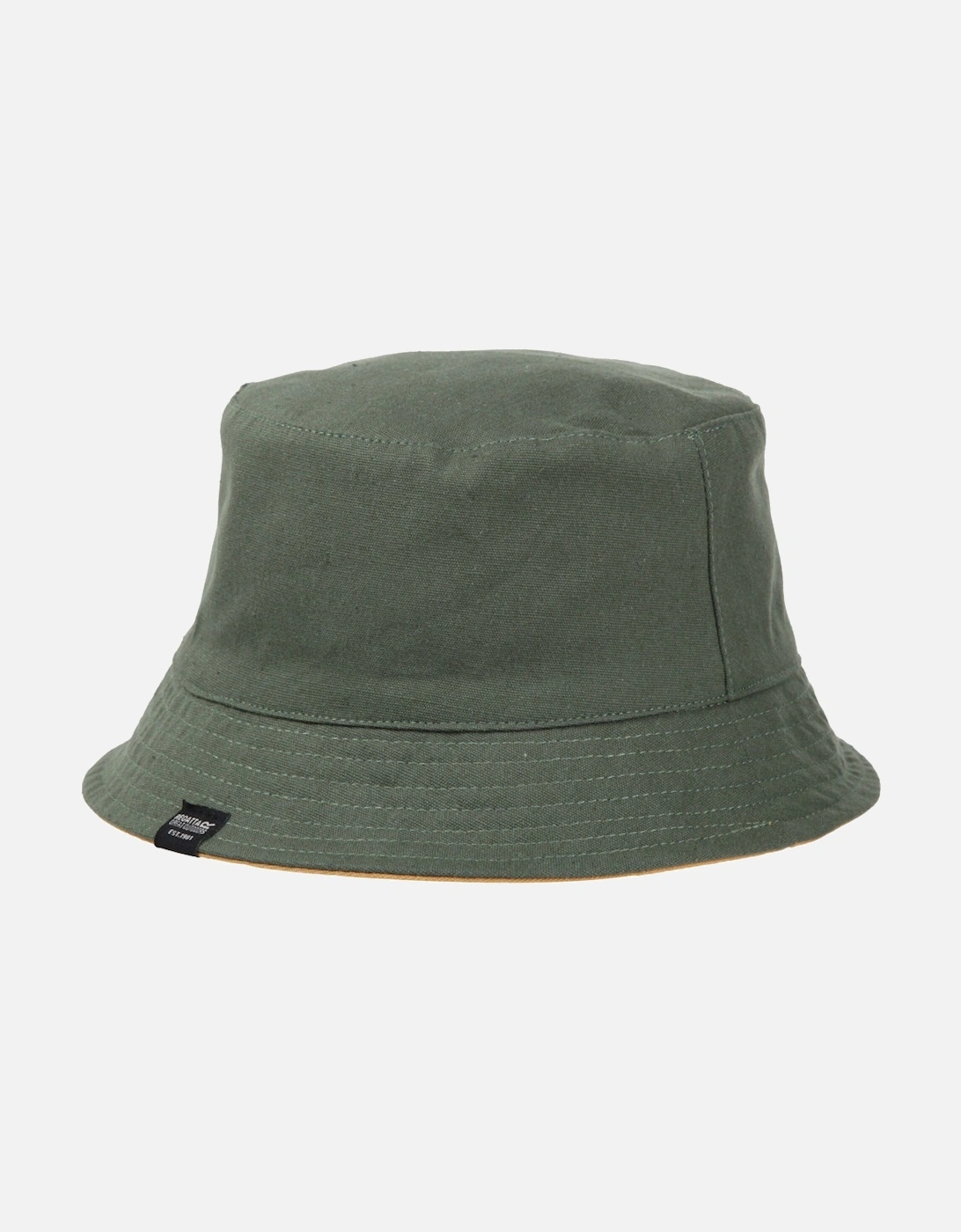 Mens Camdyn Cotton Canvas Reversible Bucket Hat, 2 of 1