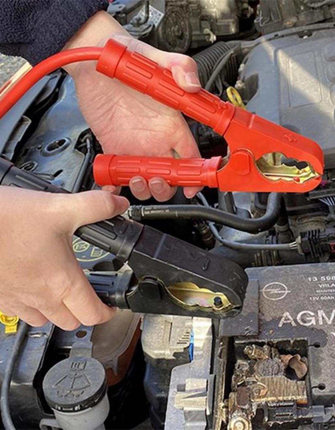 15mm² X 2m Emergency Jump Leads 350A