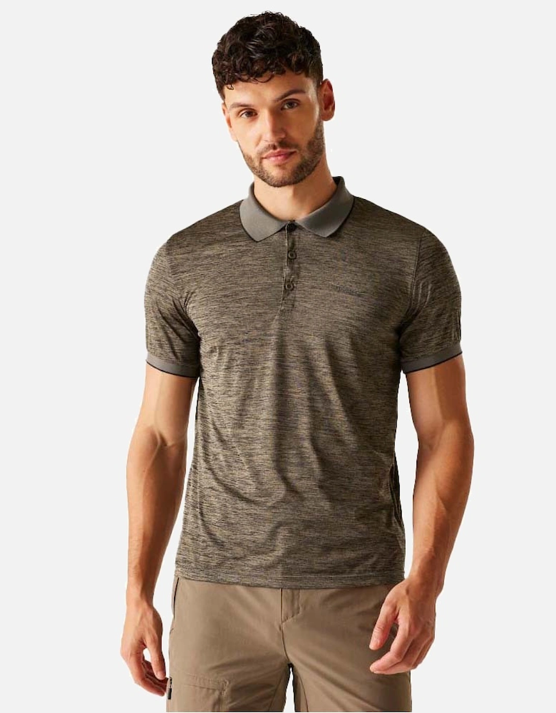 Mens Remex II Short Sleeve Quick Drying Polo Shirt, 5 of 4