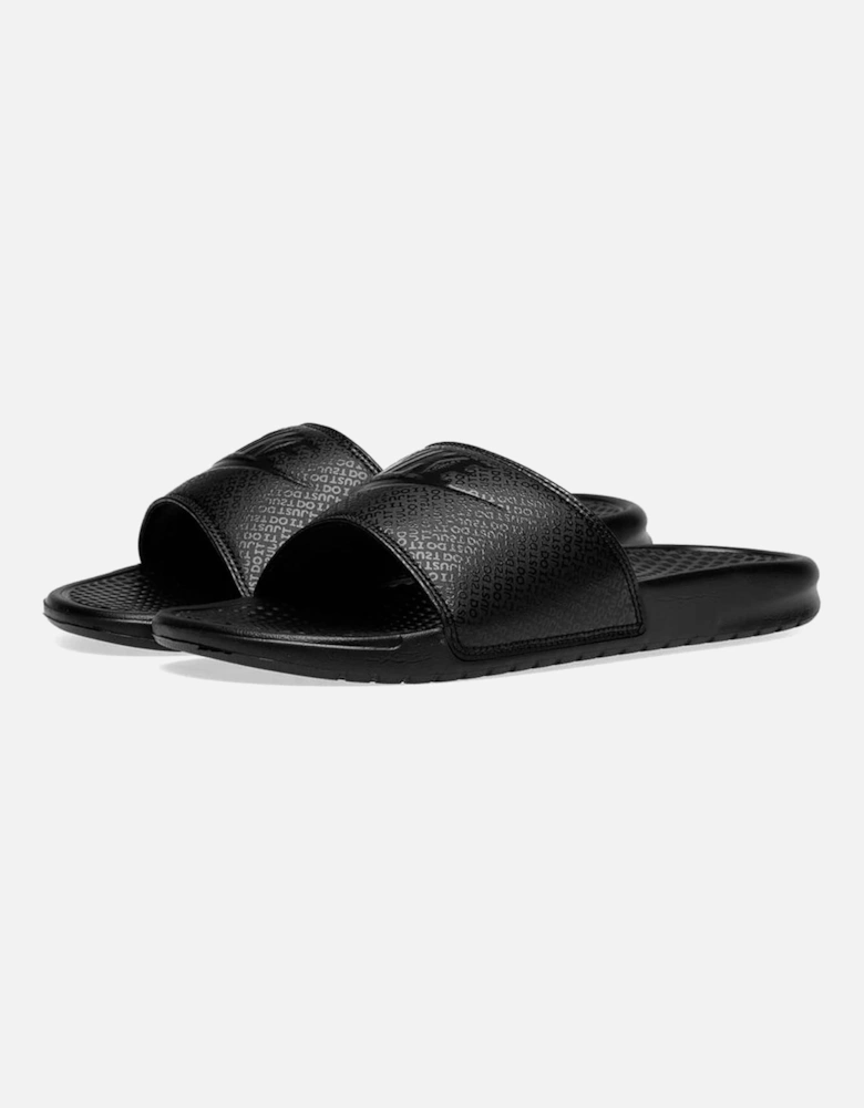 JDI Men's Black Sliders