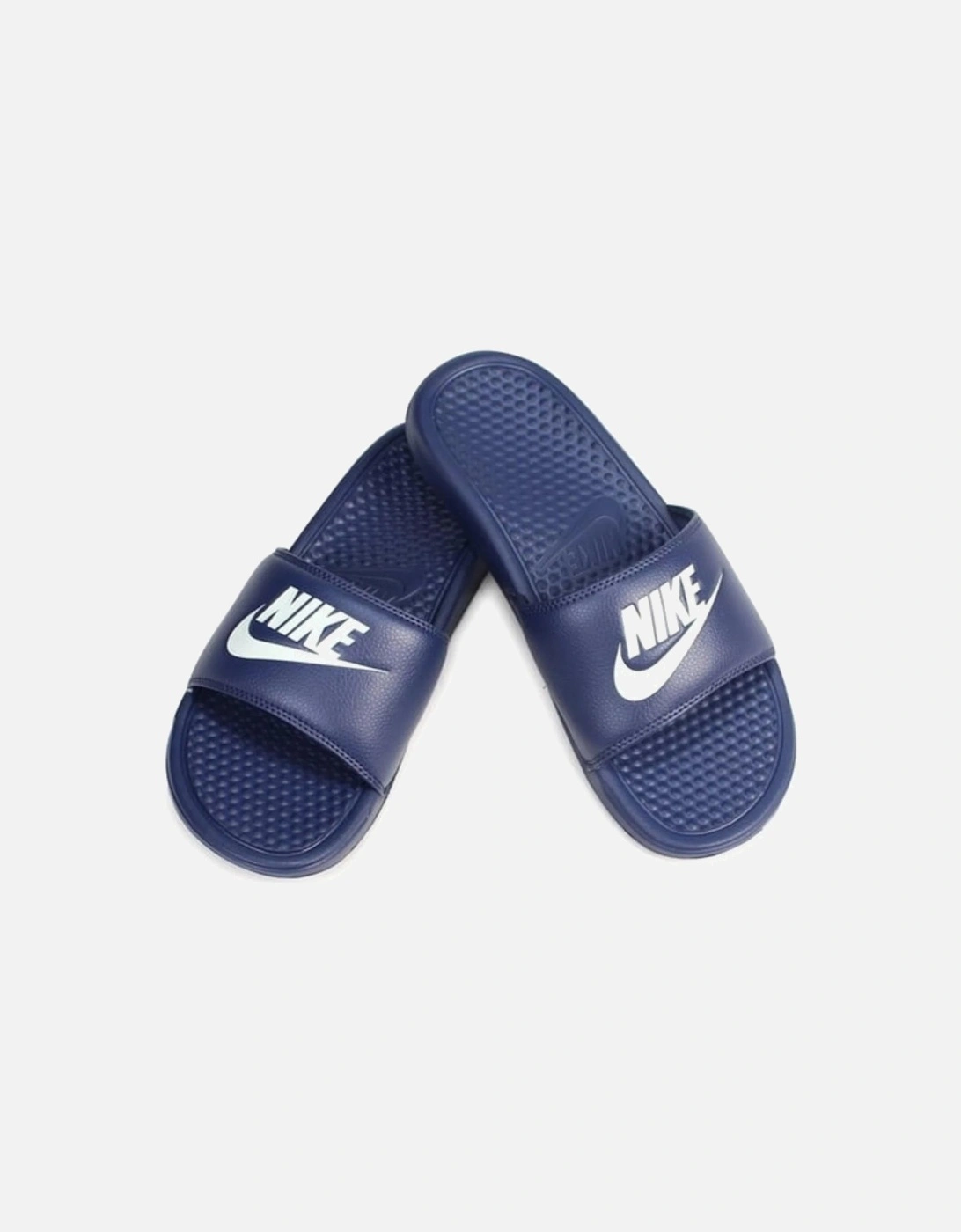 JDI Men's Navy/White Sliders, 4 of 3