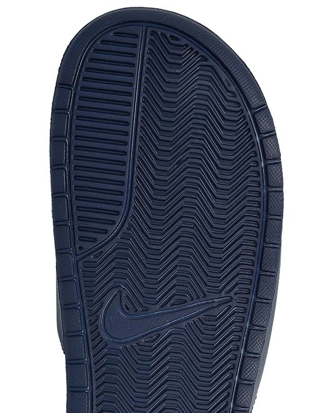 JDI Men's Navy/White Sliders