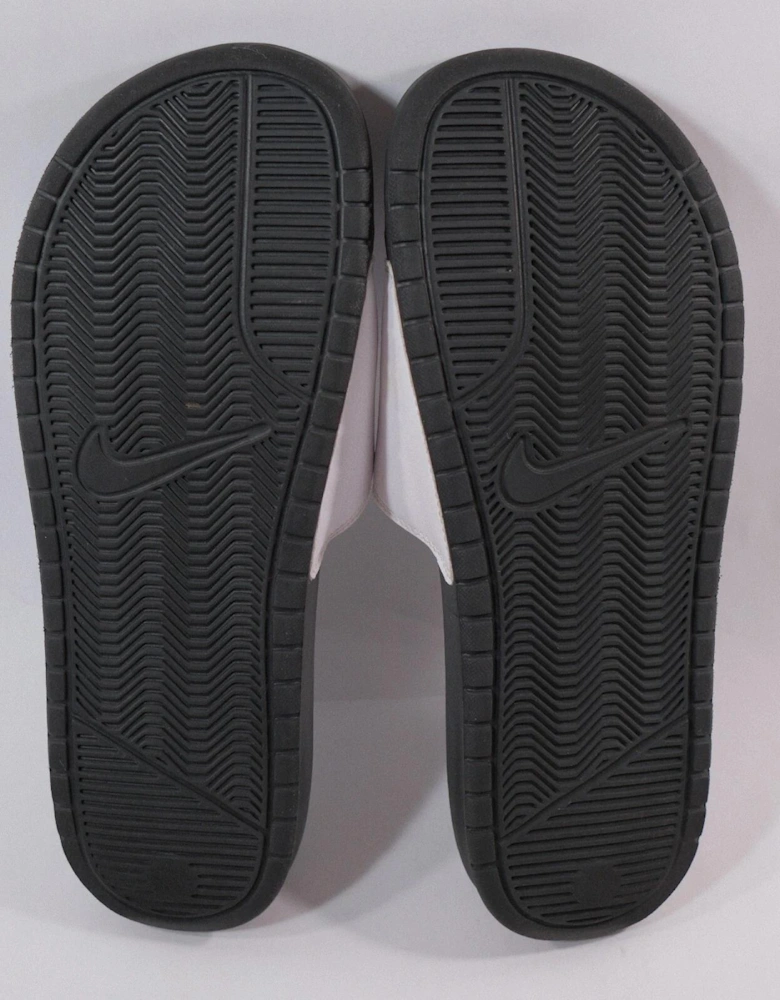 JDI Men's Black/White Sliders