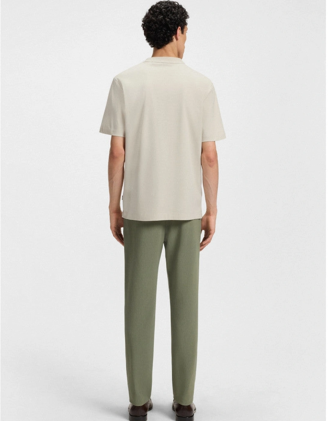 BOSS Black C-Taut 01 T-Shirt S2-25 131 Open White