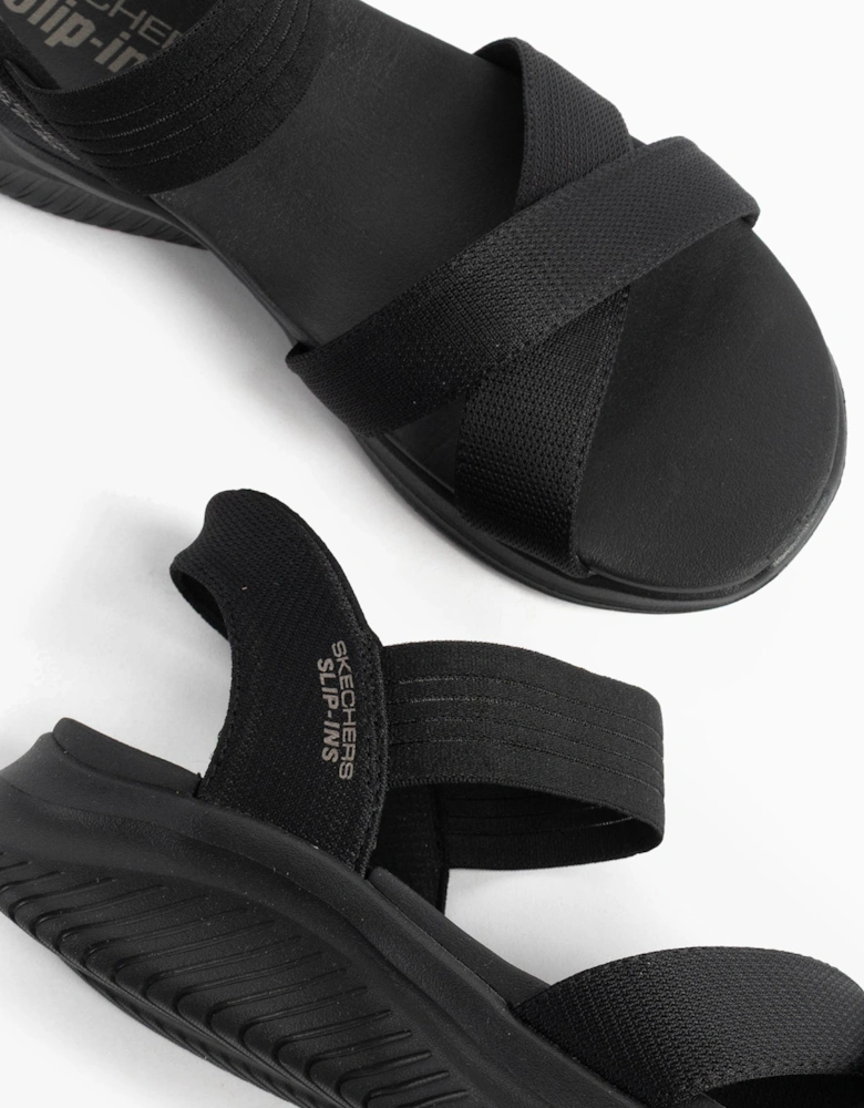 Skechers 119975/BBK ULTRA FLEX 3.0 - NEVER BETTER Womens Sandals Black