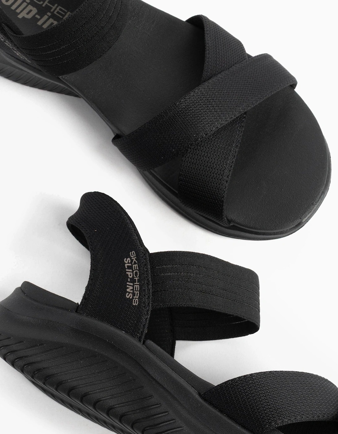 Skechers 119975/BBK ULTRA FLEX 3.0 - NEVER BETTER Womens Sandals Black
