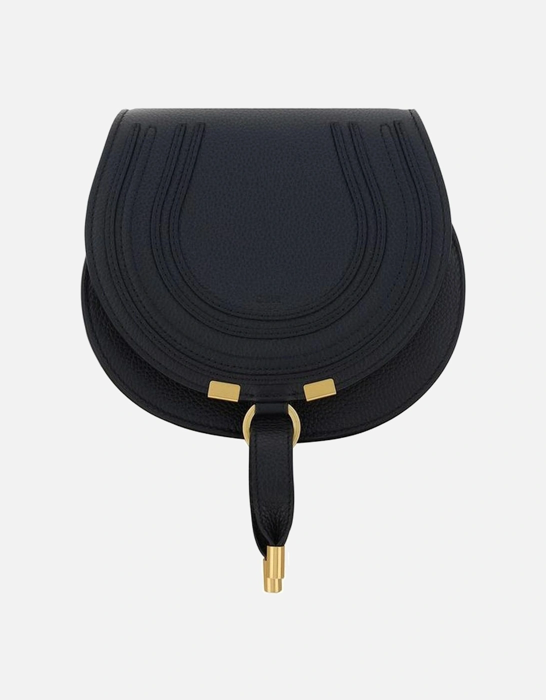 Calfskin Shoulder Bag with Leather Tassel and Brass Charm Women -, 5 of 4