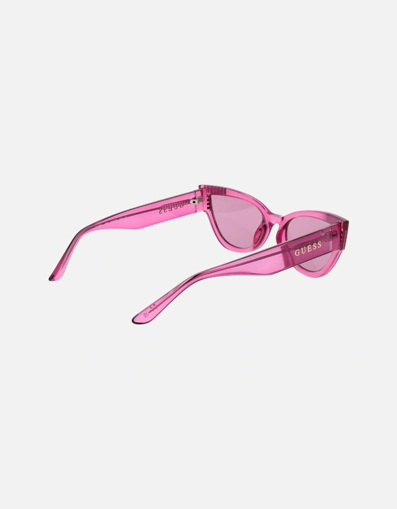 Cat Eye Full-Rim Plastic Sunglasses Women - Pink