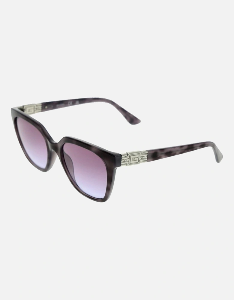 Butterfly Gradient Full-Rim Sunglasses Women - Purple