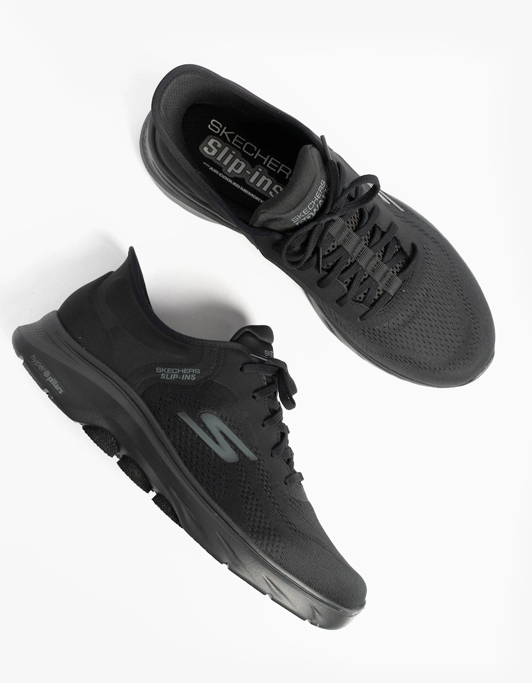 7 - VALIN Mens Trainers Black