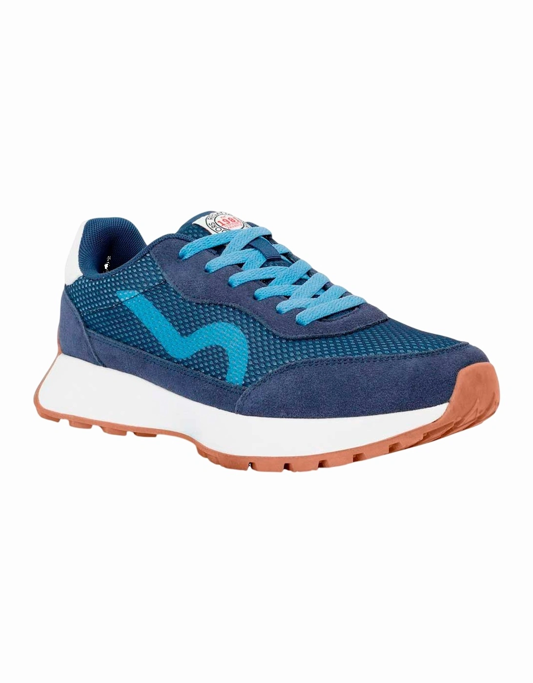 Mens Marine Heritage Suede Trainers, 6 of 5