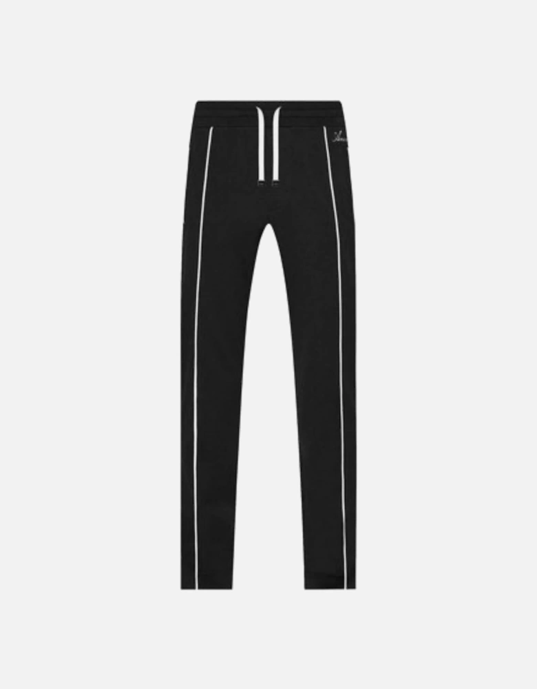 JOHNNY TRACK FLARE PANTS BLACK