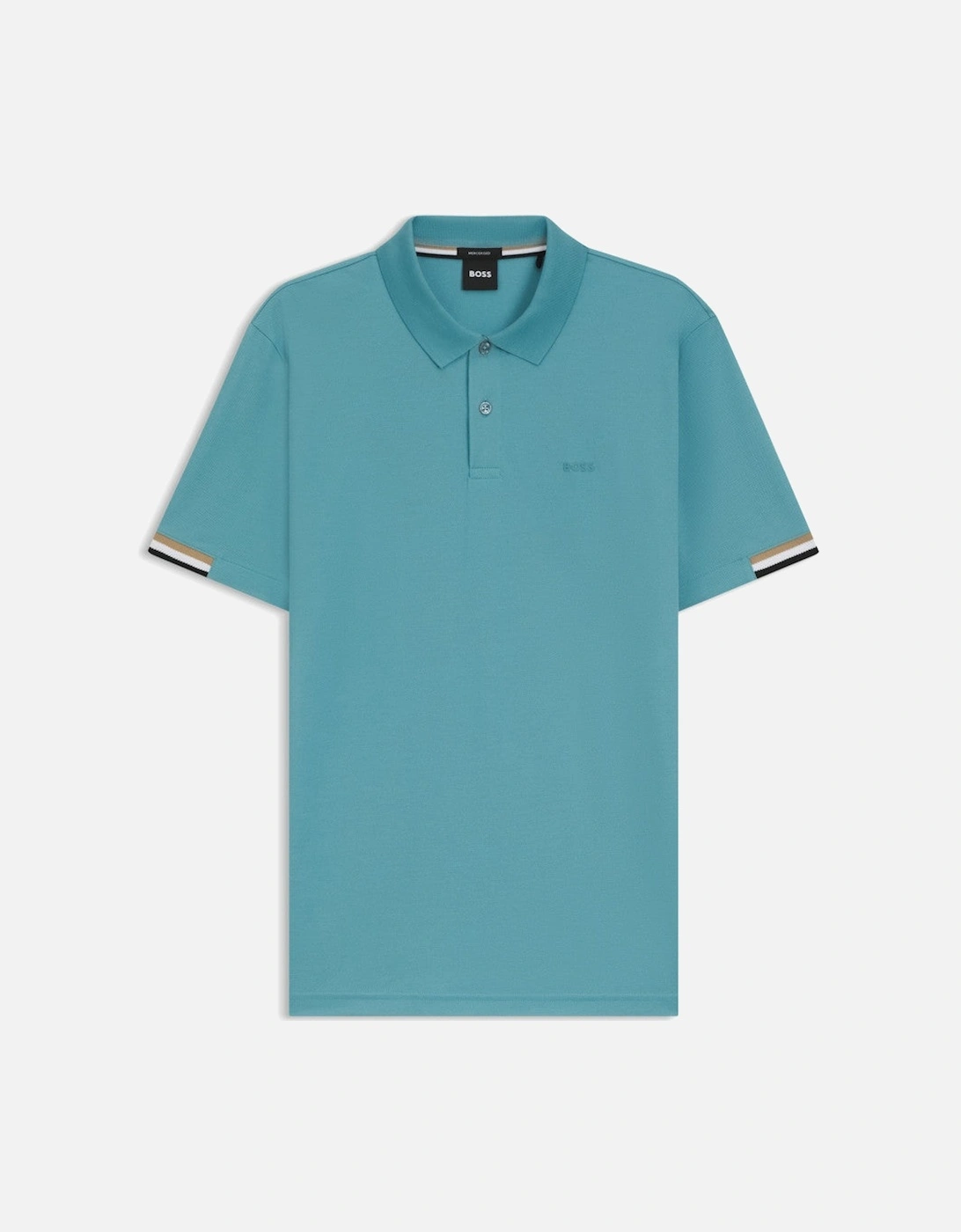 BOSS Black Parlay 147 Polo Shirt 453 Light Pastel Blue, 5 of 4