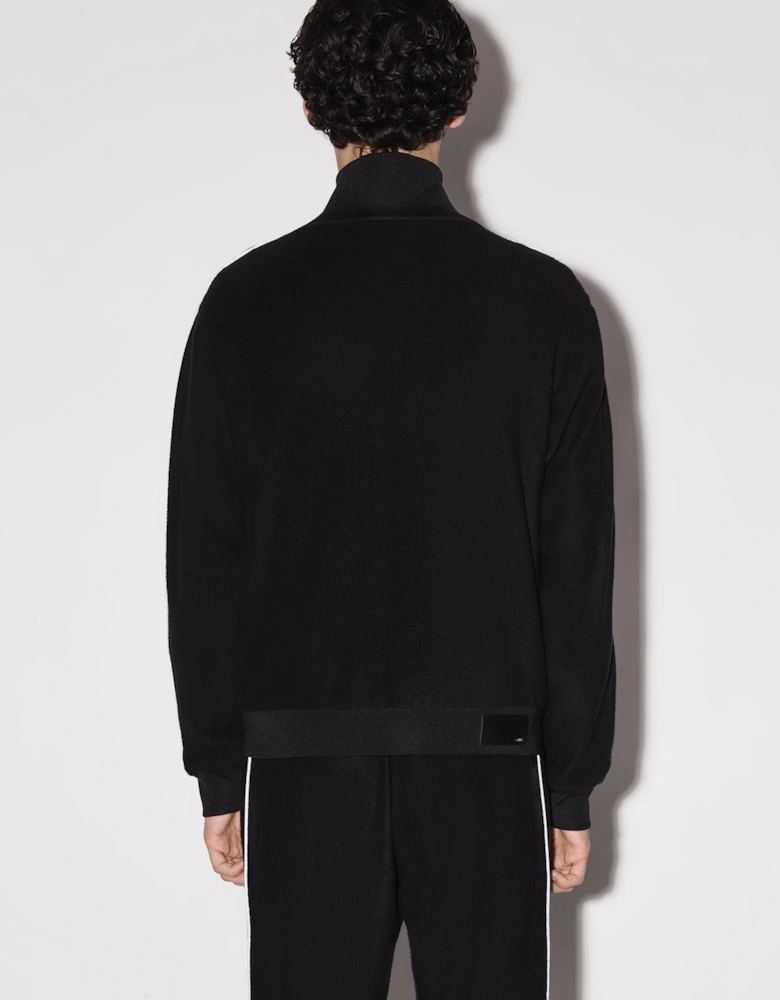 JOHNNY TRACK JACKET VELOUR BLACK