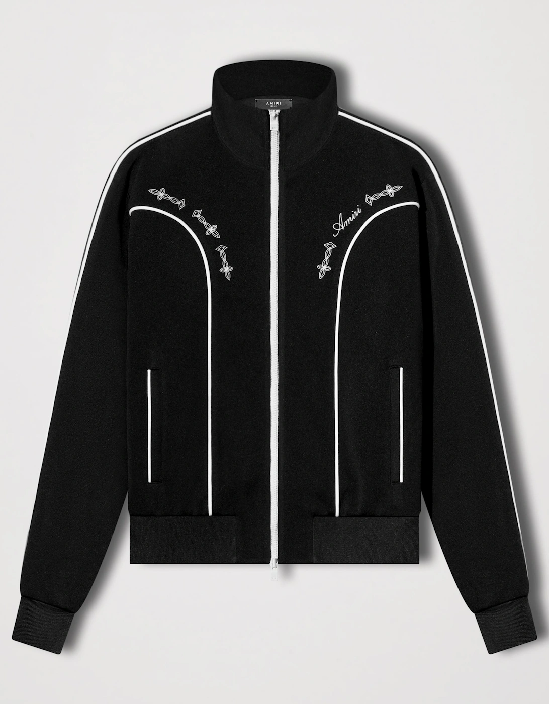 JOHNNY TRACK JACKET VELOUR BLACK, 5 of 4