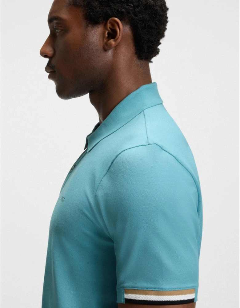 BOSS Black Parlay 147 Polo Shirt 453 Light Pastel Blue