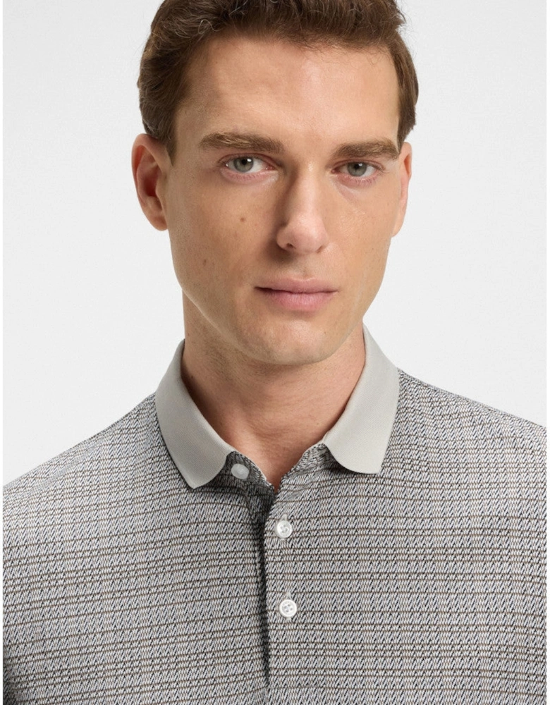 BOSS Black H-Parris 102 Polo Shirt 131 Open White