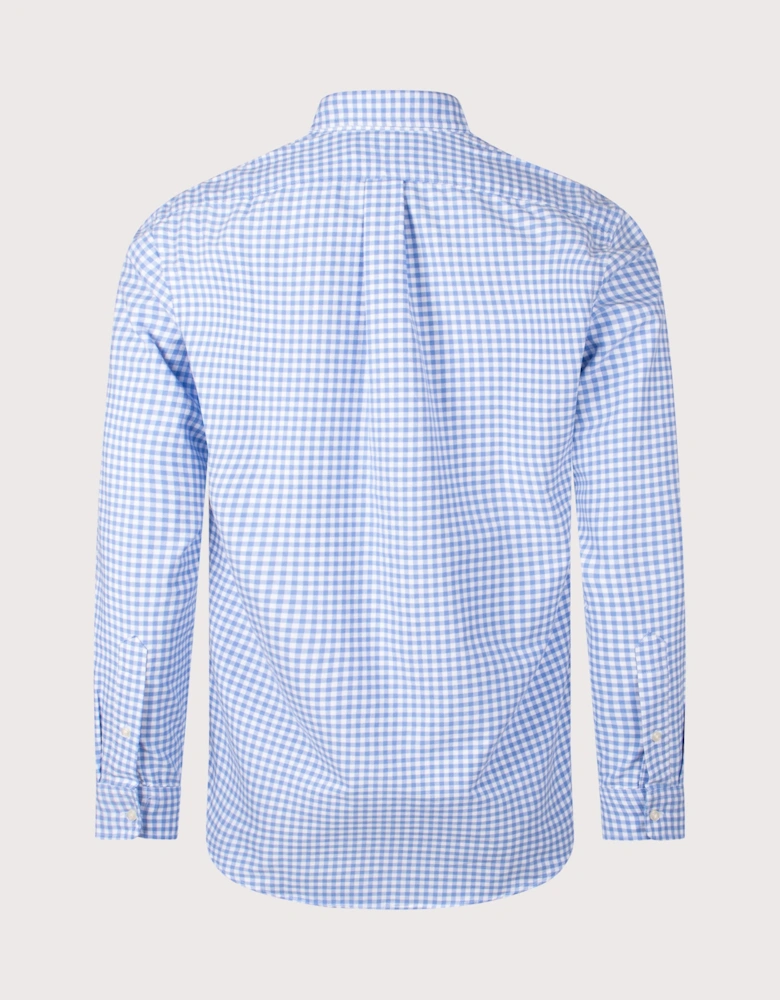 Custom Fit Gingham Oxford Shirt