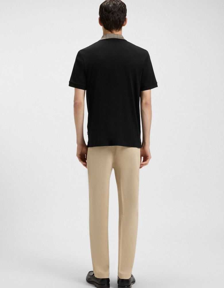 BOSS Black H-Parlay 302 Polo Shirt 001 Black