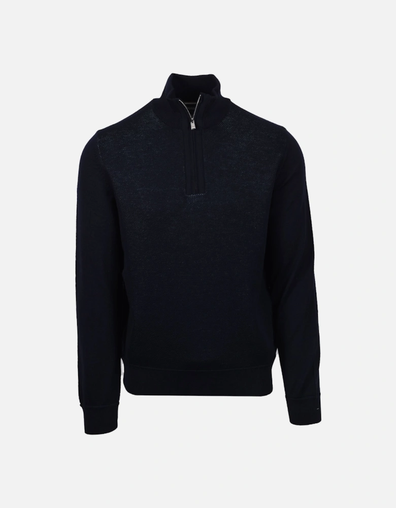 Boss Black H-Illlario 1/2 Zip Dark Blue
