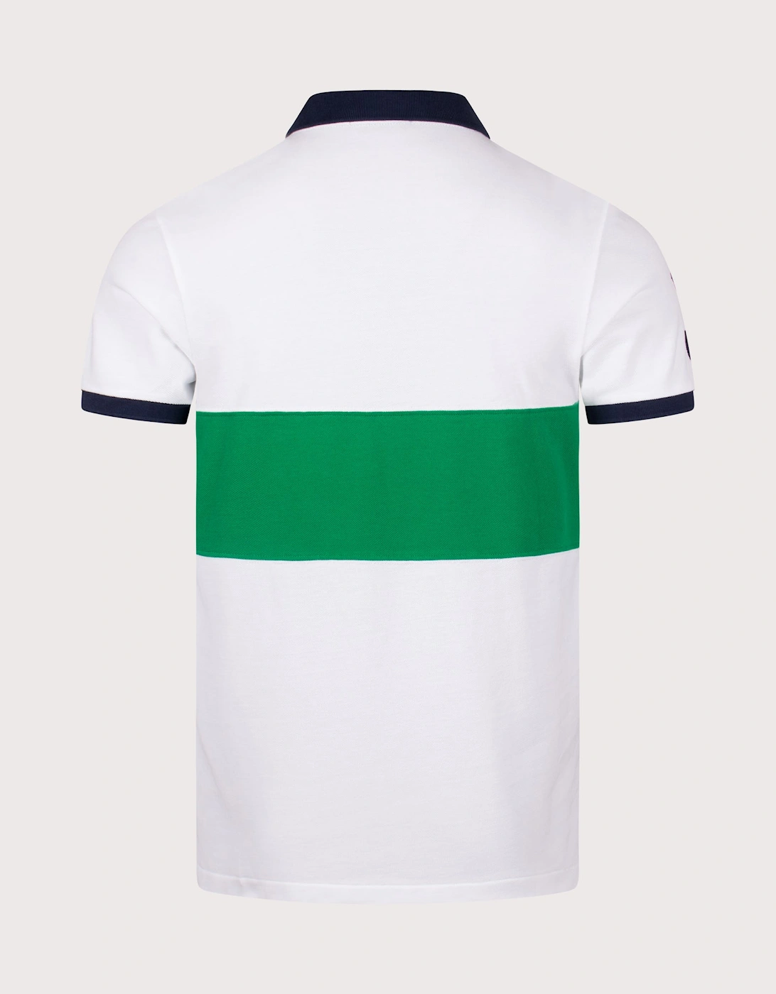 Custom Slim Fit Big Pony Mesh Polo Shirt