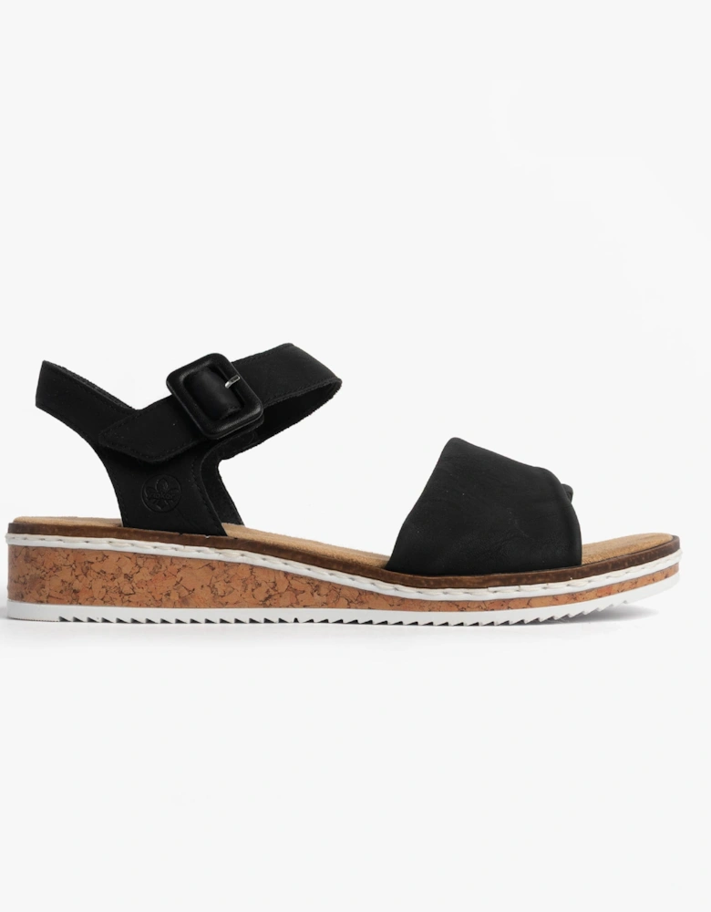 V3691-00 Womens Sandals Black