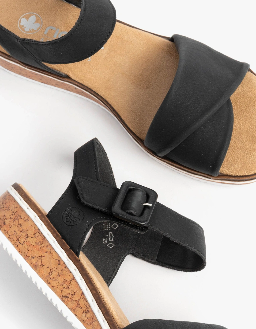 V3691-00 Womens Sandals Black