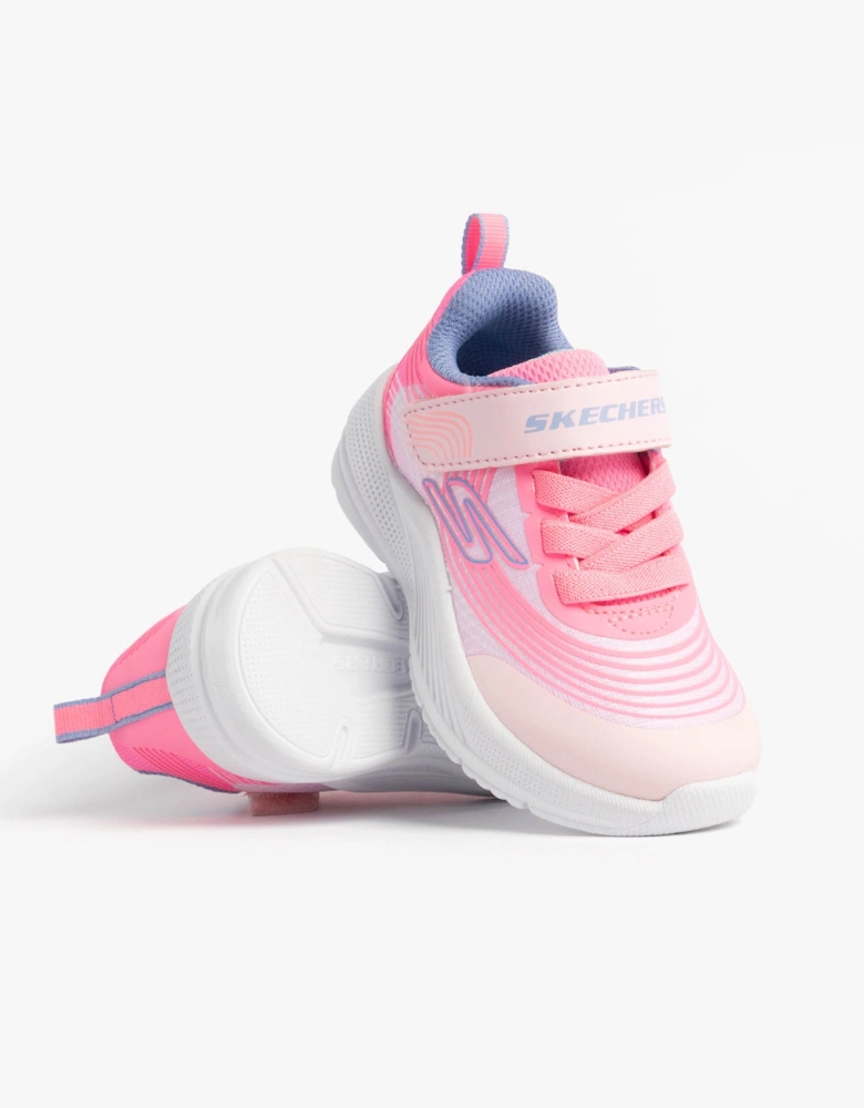 MICROSPEC ADVANCE Girls Trainers Light Pink