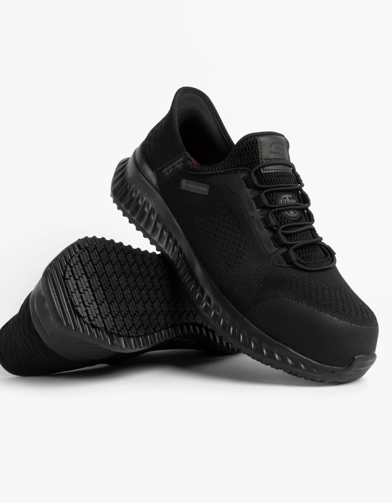 200206EC TILIDO - FLETCHIT Mens Safety Trainers Black