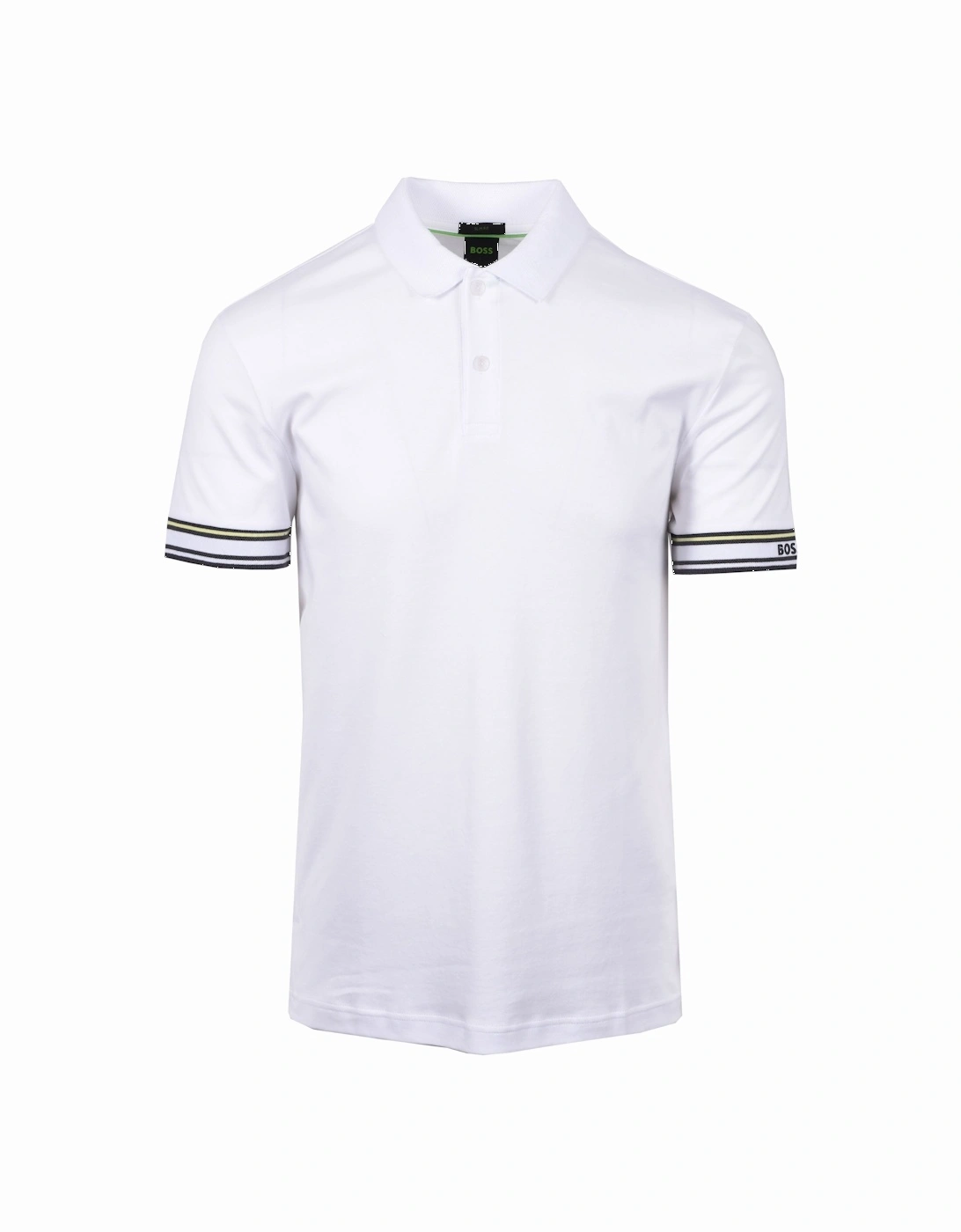 Boss Green Polo Zone Polo Shirt White, 5 of 4