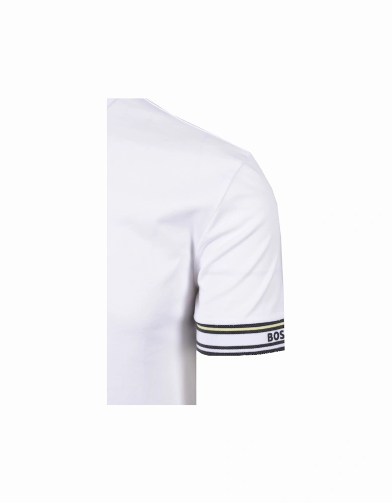 Boss Green Polo Zone Polo Shirt White