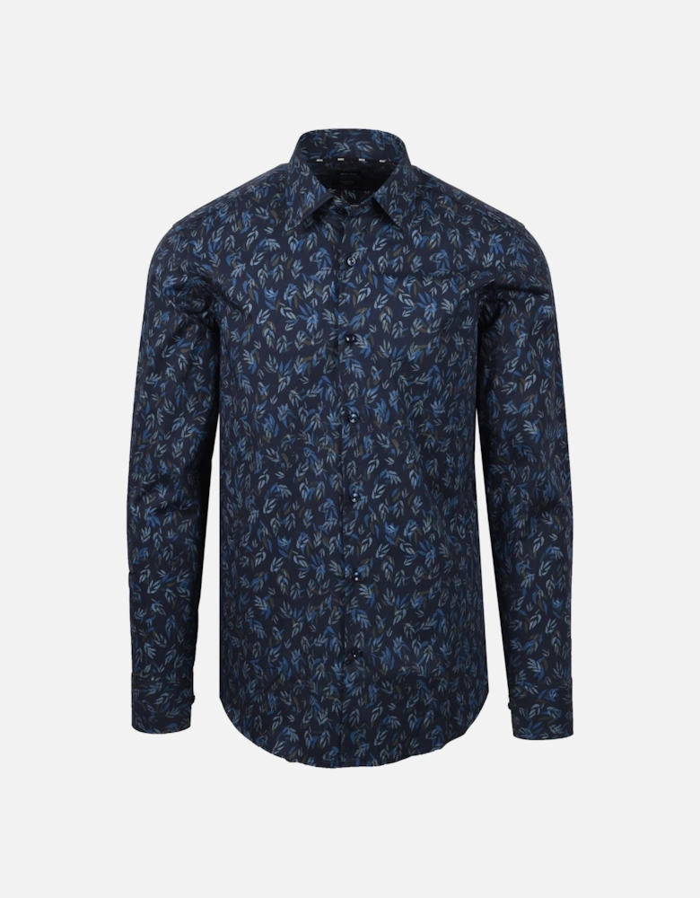 Boss Black H-Joe-Kent-C1-214 Shirt Dark Blue