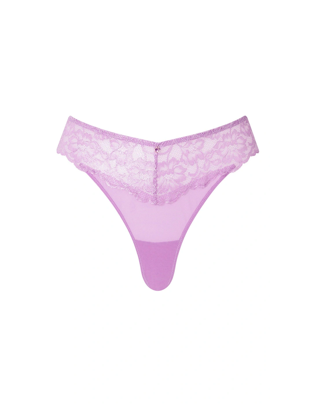 Sexy Lace Foiled Thong