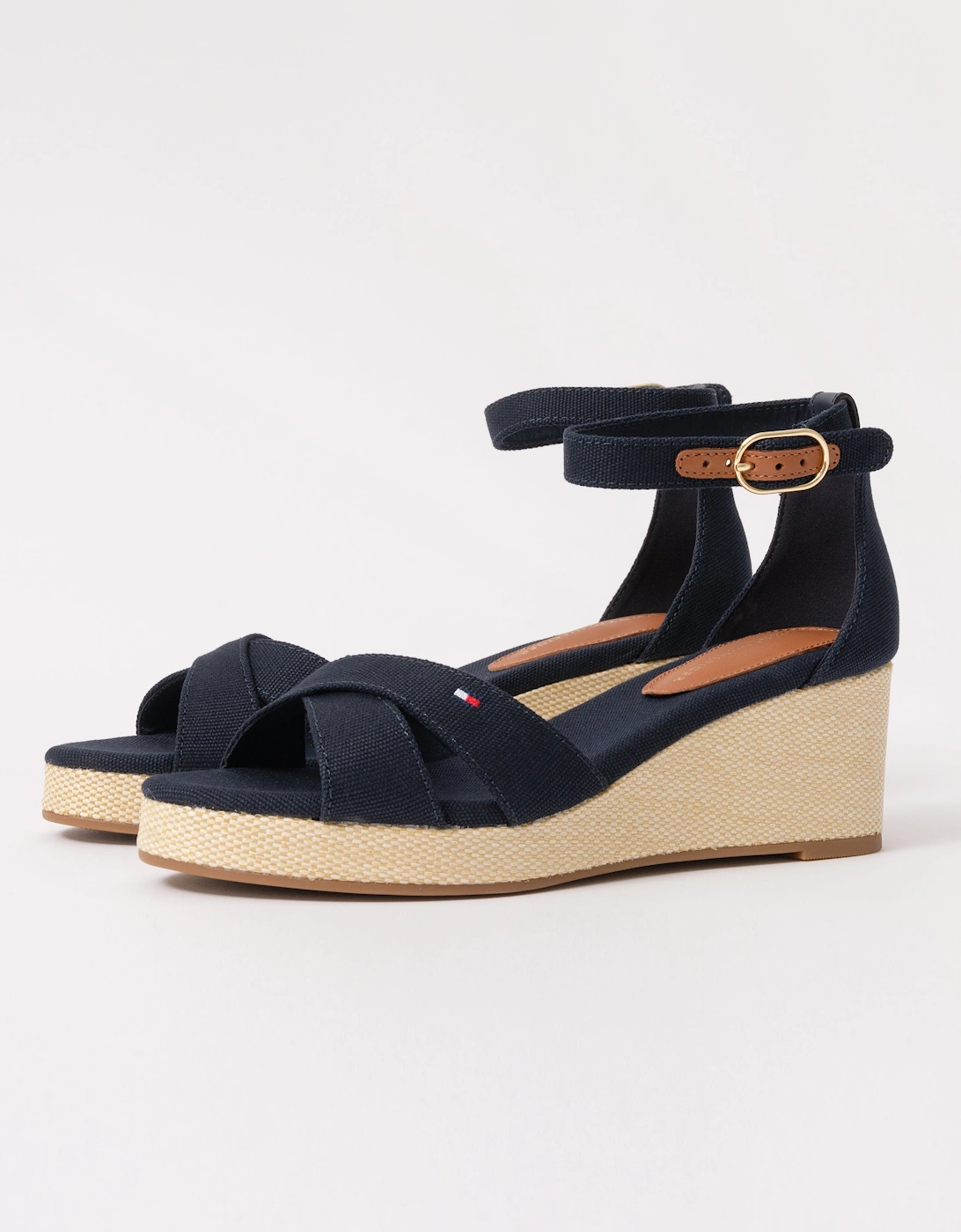 Criss-Cross Womens Wedge Espadrille, 7 of 6