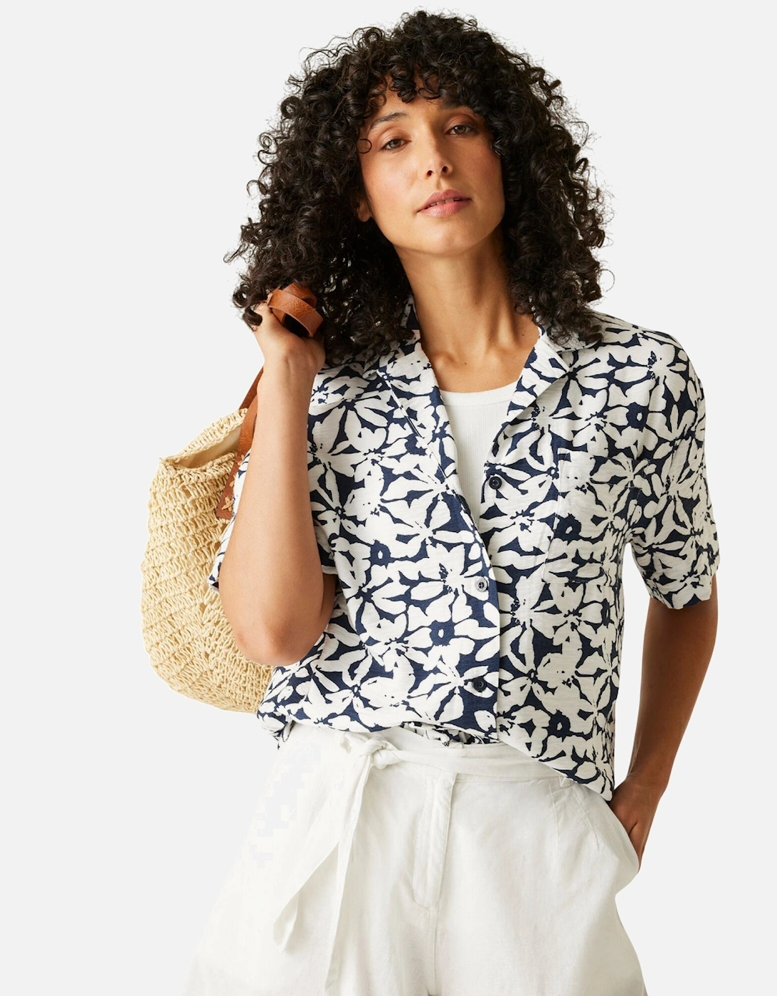 Womens/Ladies Salise Floral Lightweight Shirt