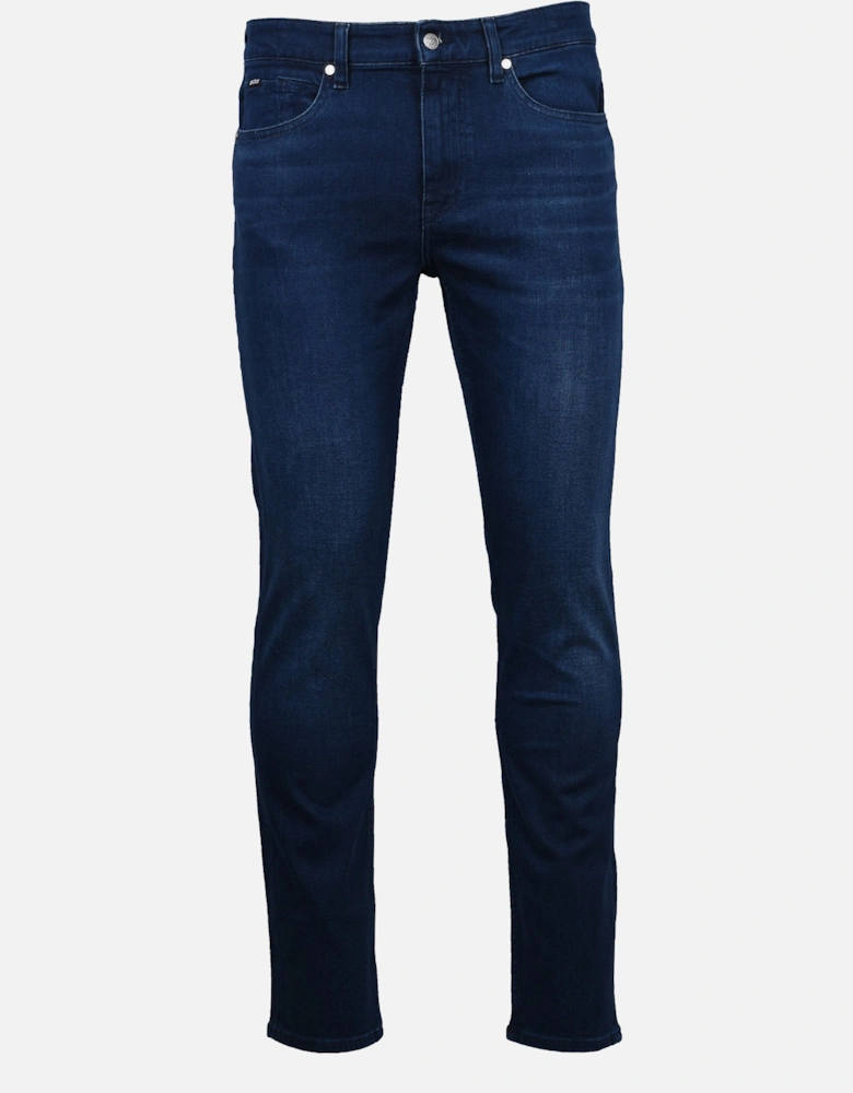 BOSS Black H-Delaware Cashmere Touch Denim Navy