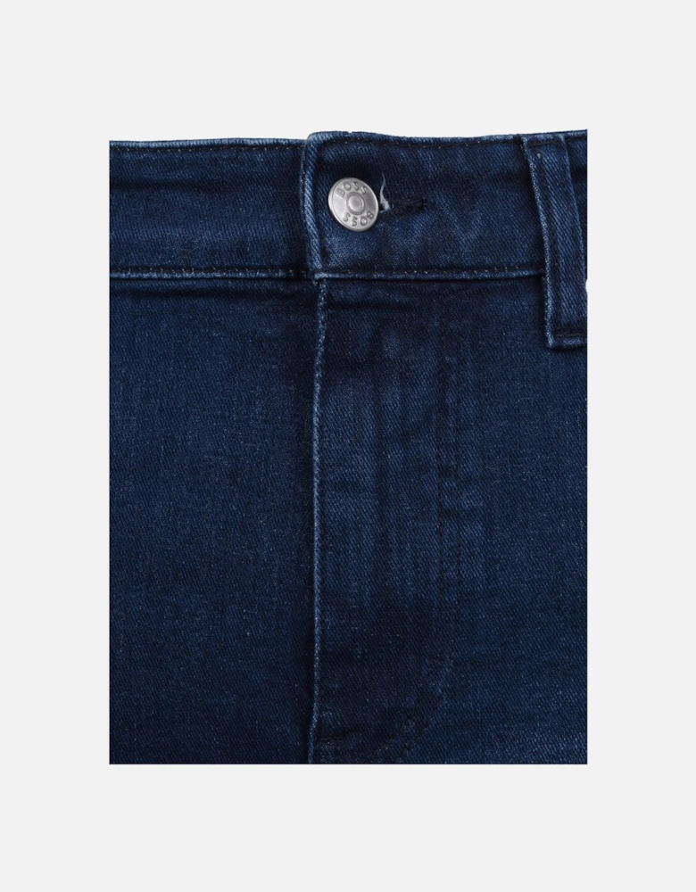 BOSS Black H-Delaware Cashmere Touch Denim Navy