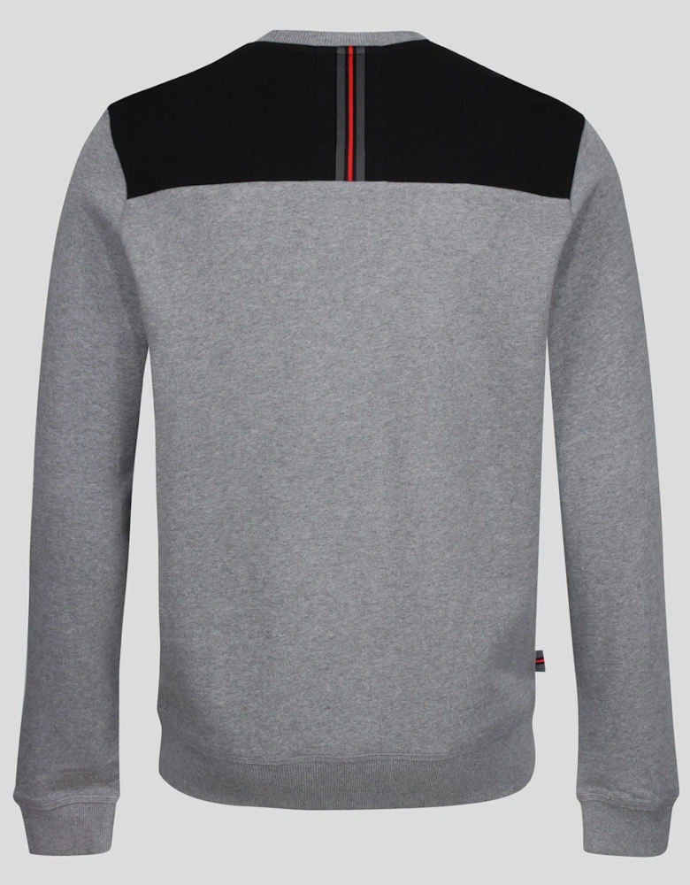 Mix Print Crewneck Sweatshirt