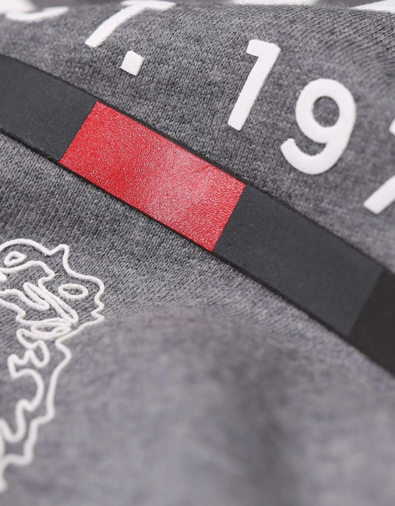 Mix Print Crewneck Sweatshirt