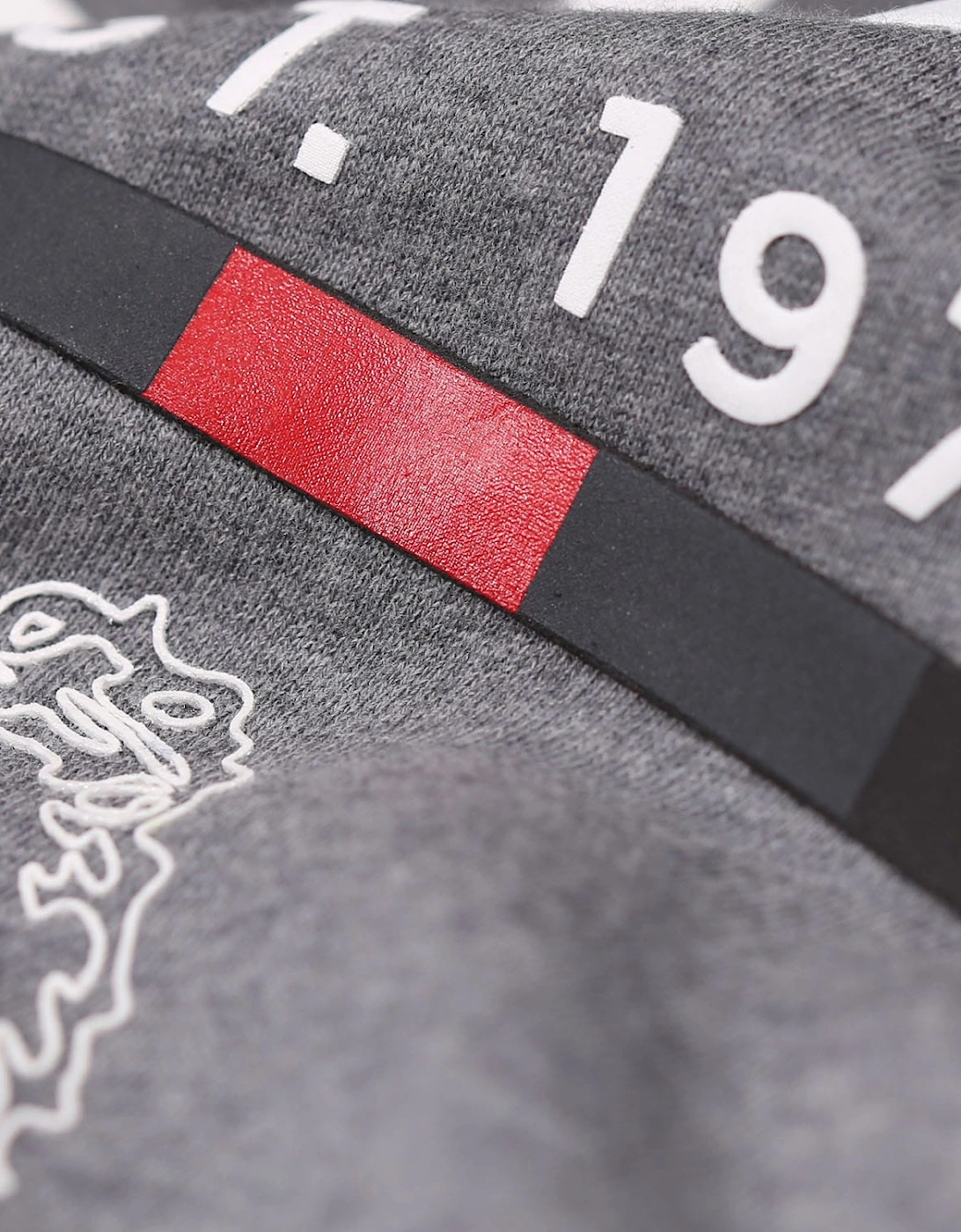 Mix Print Crewneck Sweatshirt