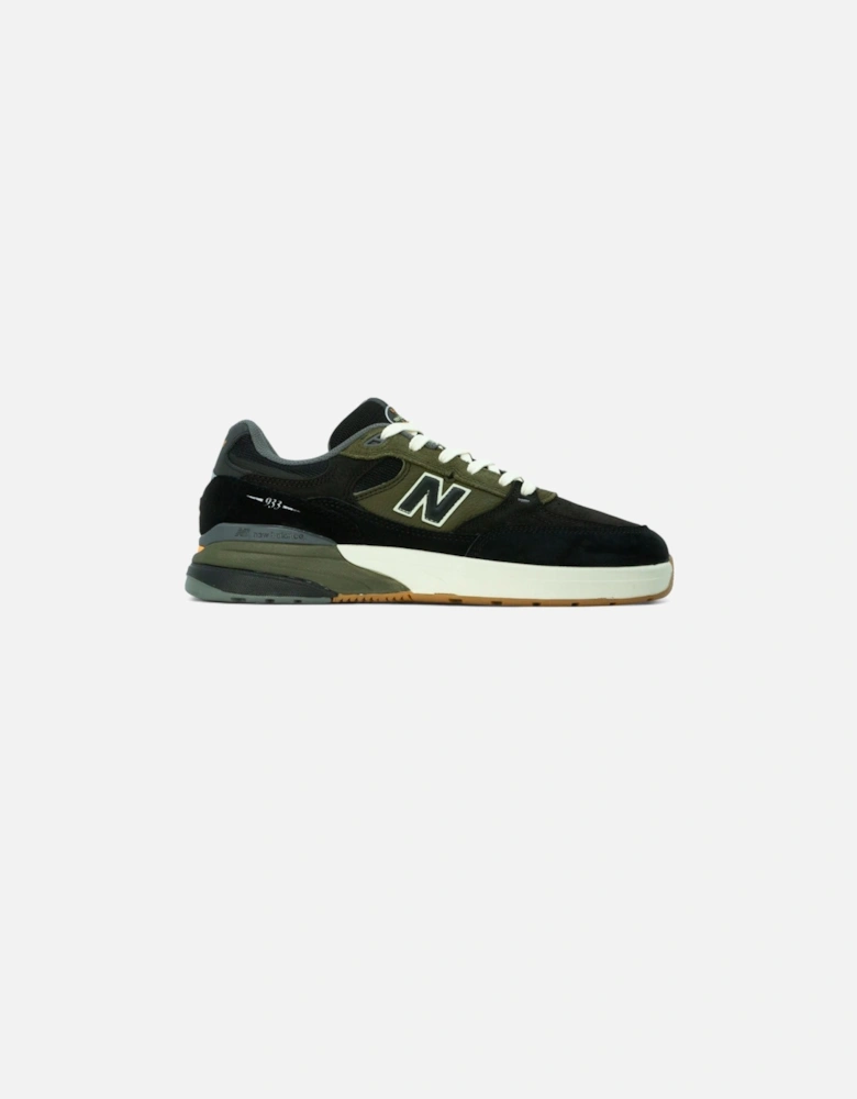 NM933 Andrew Reynolds Shoes - Black/Dark Olivine