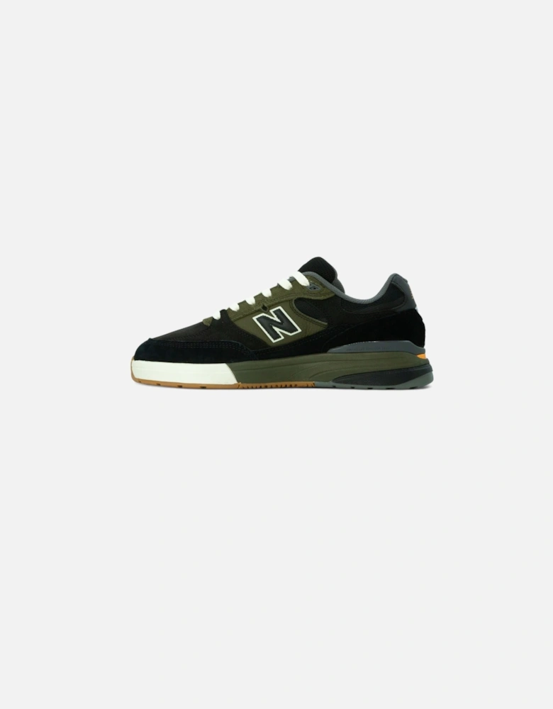 NM933 Andrew Reynolds Shoes - Black/Dark Olivine