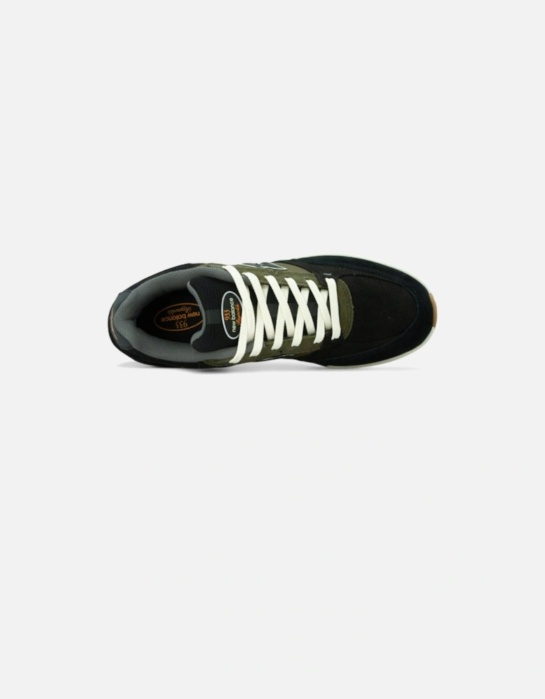 NM933 Andrew Reynolds Shoes - Black/Dark Olivine